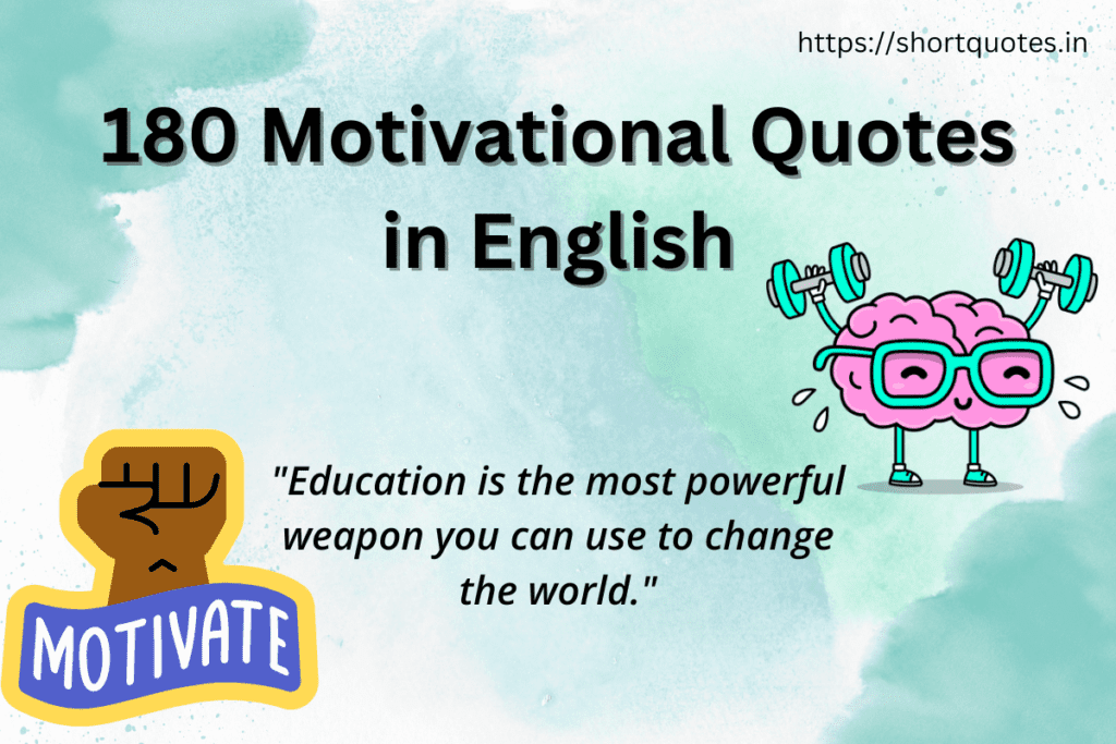 Motivational Quotes in English