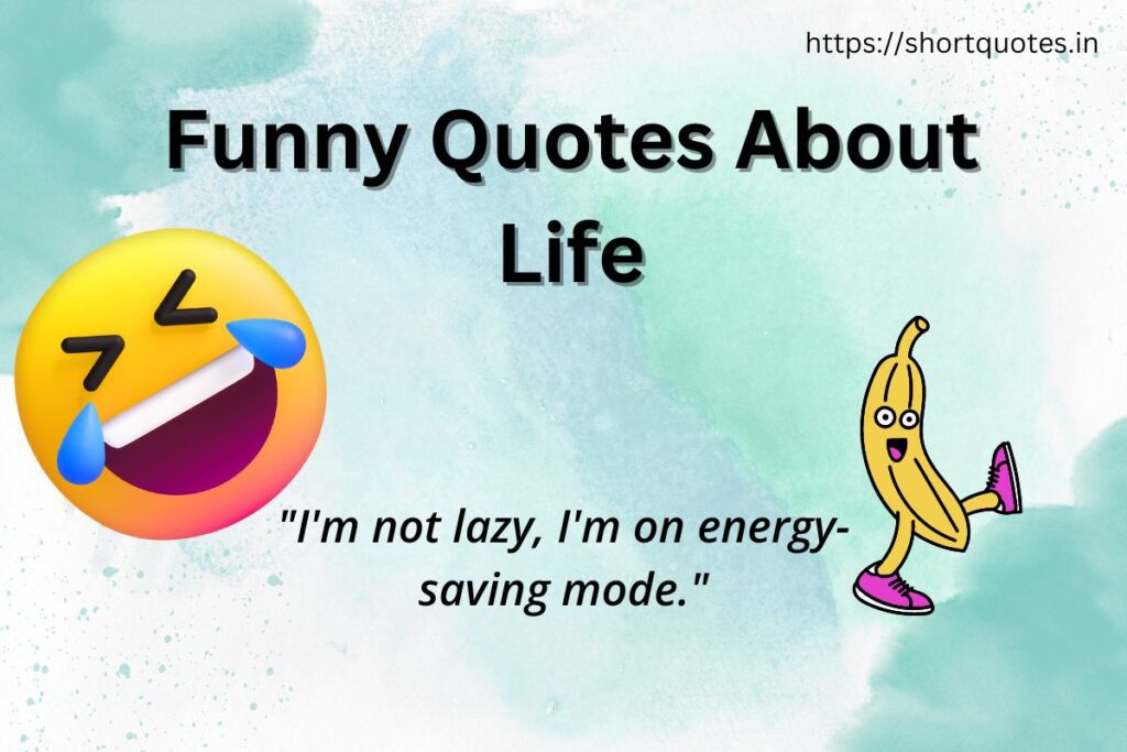 Funny Quotes About Life