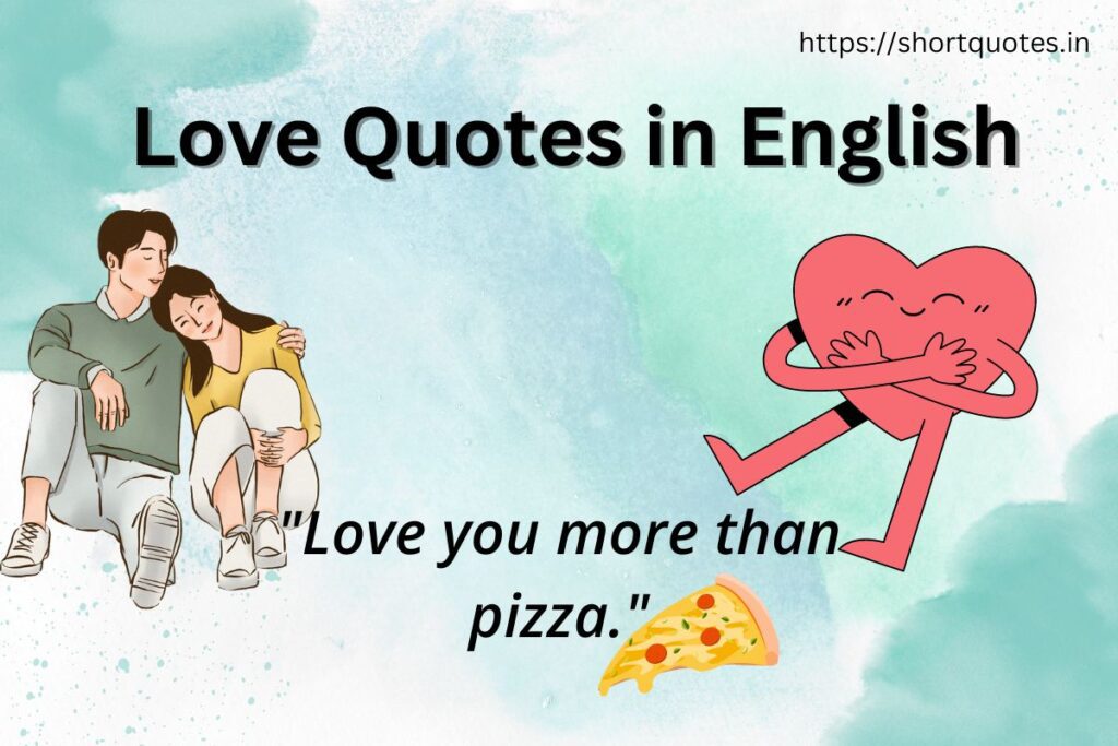 Love Quotes in English