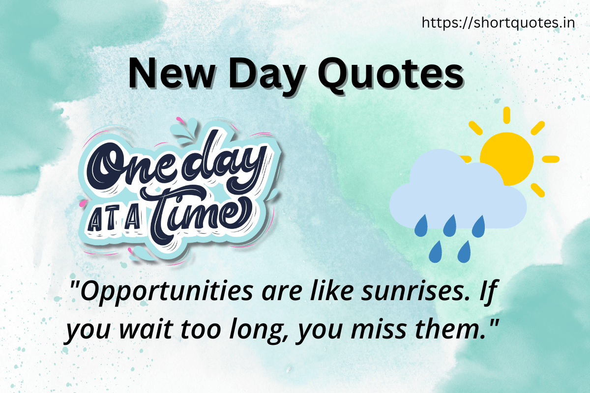 New Day Quotes