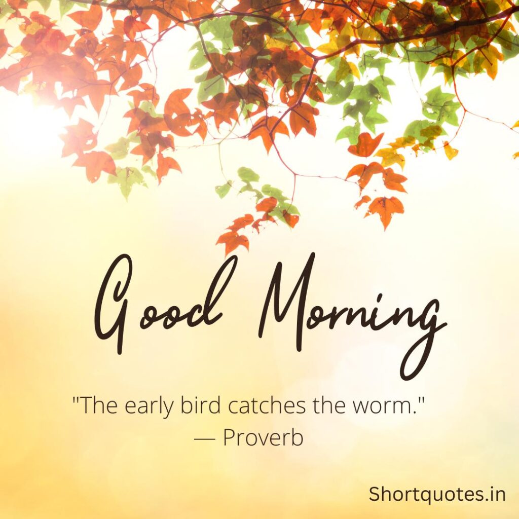 Positive Good Morning Quotes