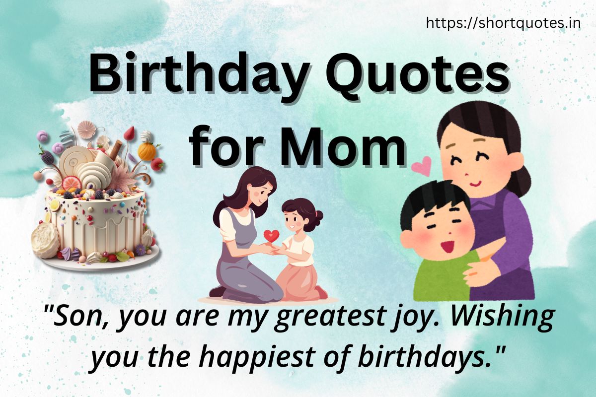 Birthday Quotes for Mom