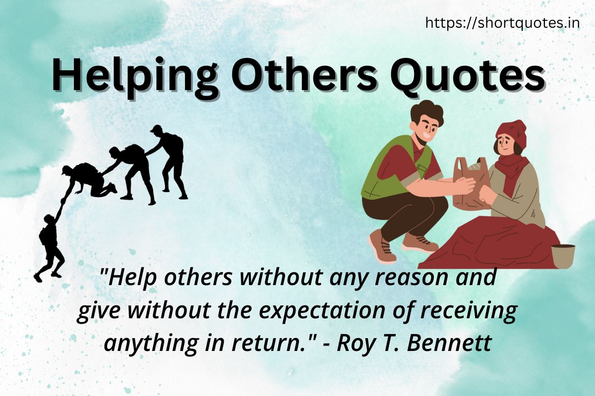 Helping Others Quotes