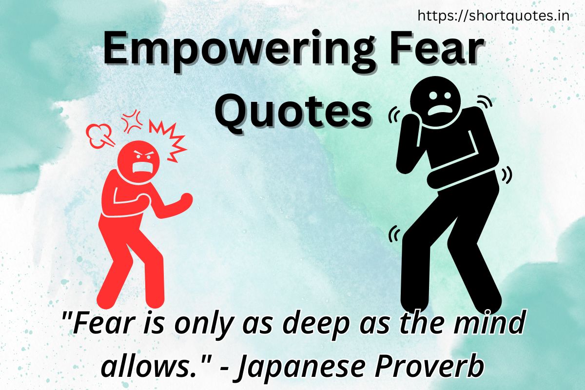 Empowering Fear Quotes