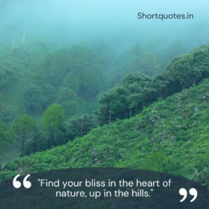 Hill Station Quotes for Instagram