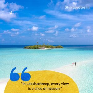 Lakshadweep Quotes