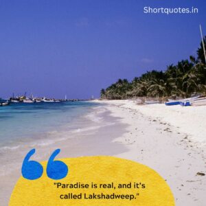 Lakshadweep Quotes