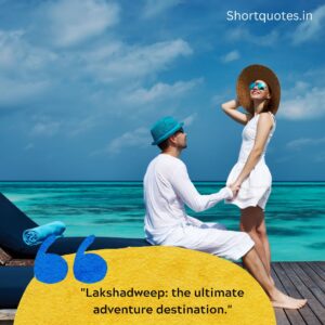 Lakshadweep Quotes