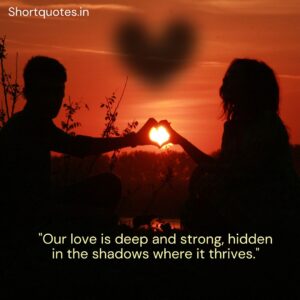 Shadow Love Quotes for Instagram