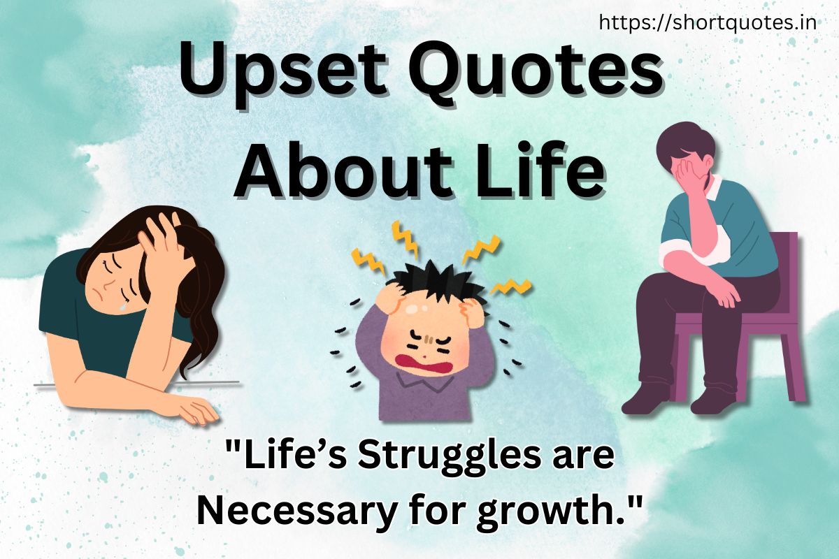 Upset Quotes About Life