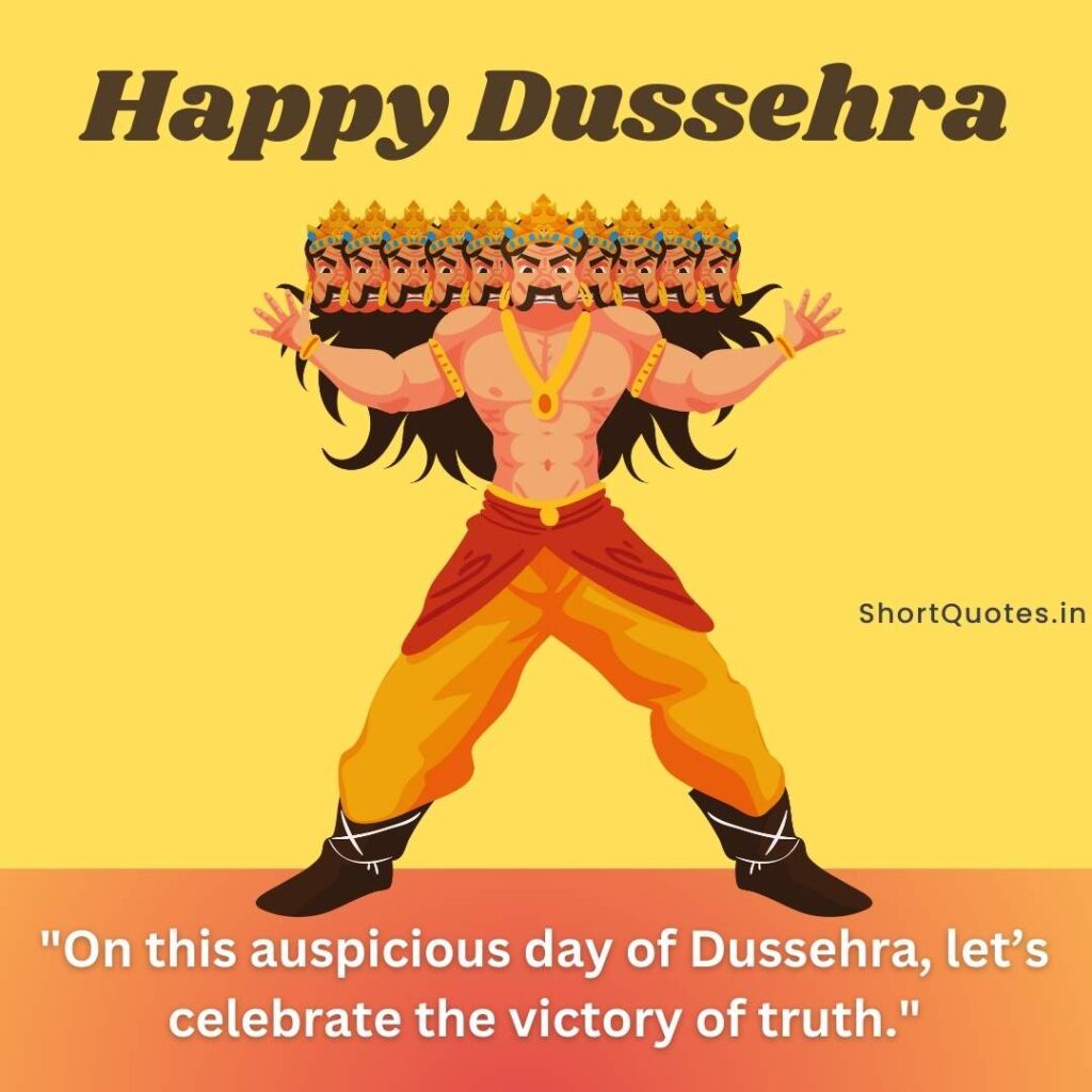 Dussehra Wishes Quotes in English