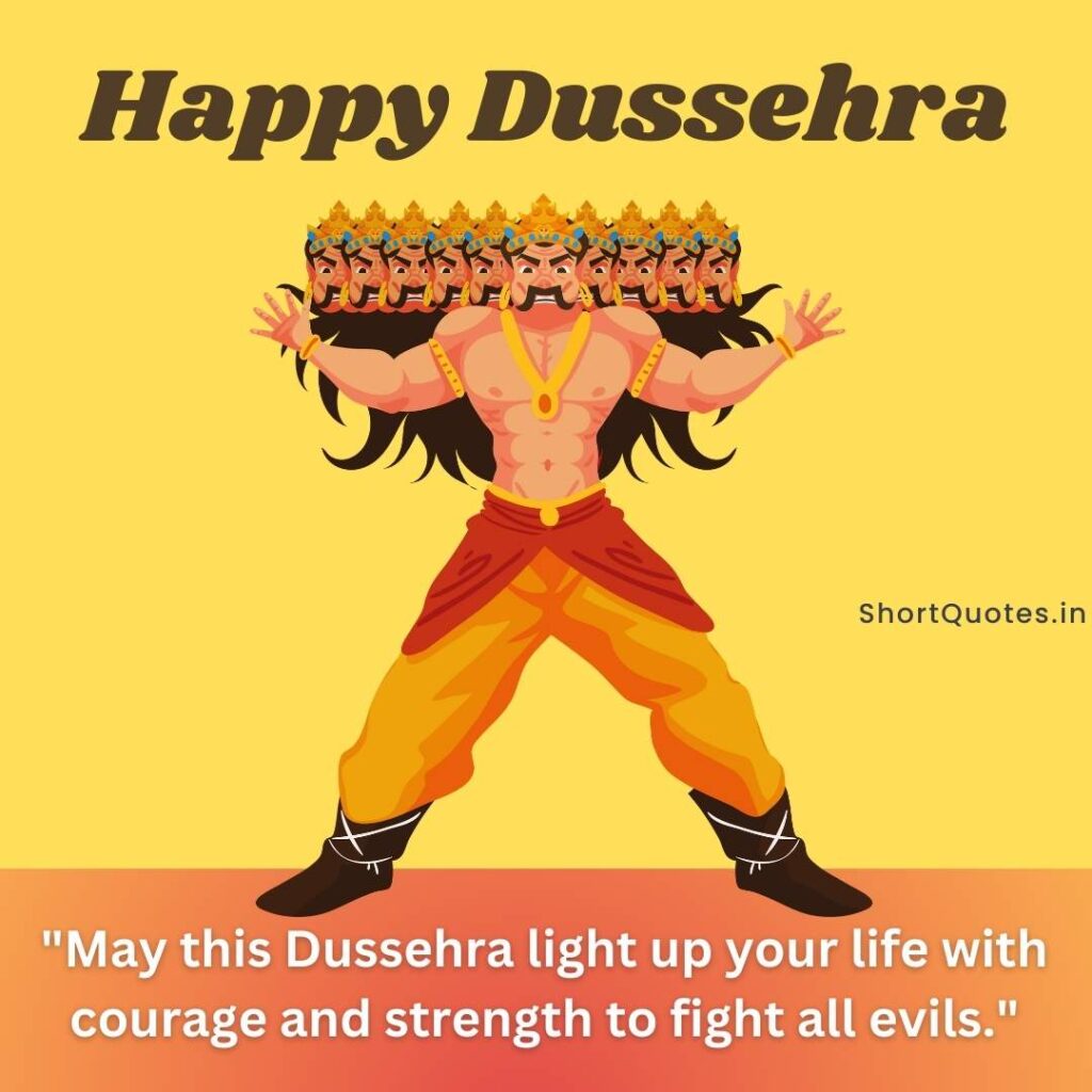 Dussehra Wishes Quotes in English