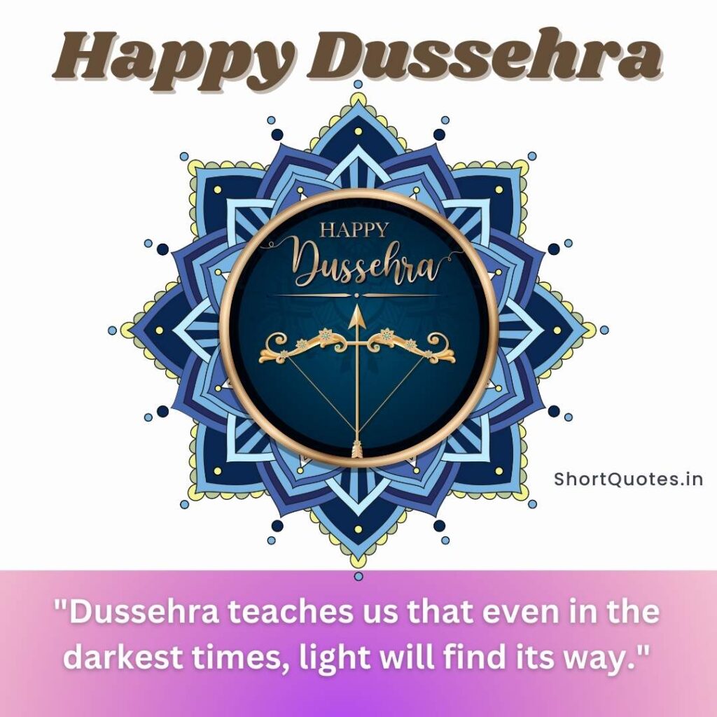 Dussehra Wishes Quotes in English