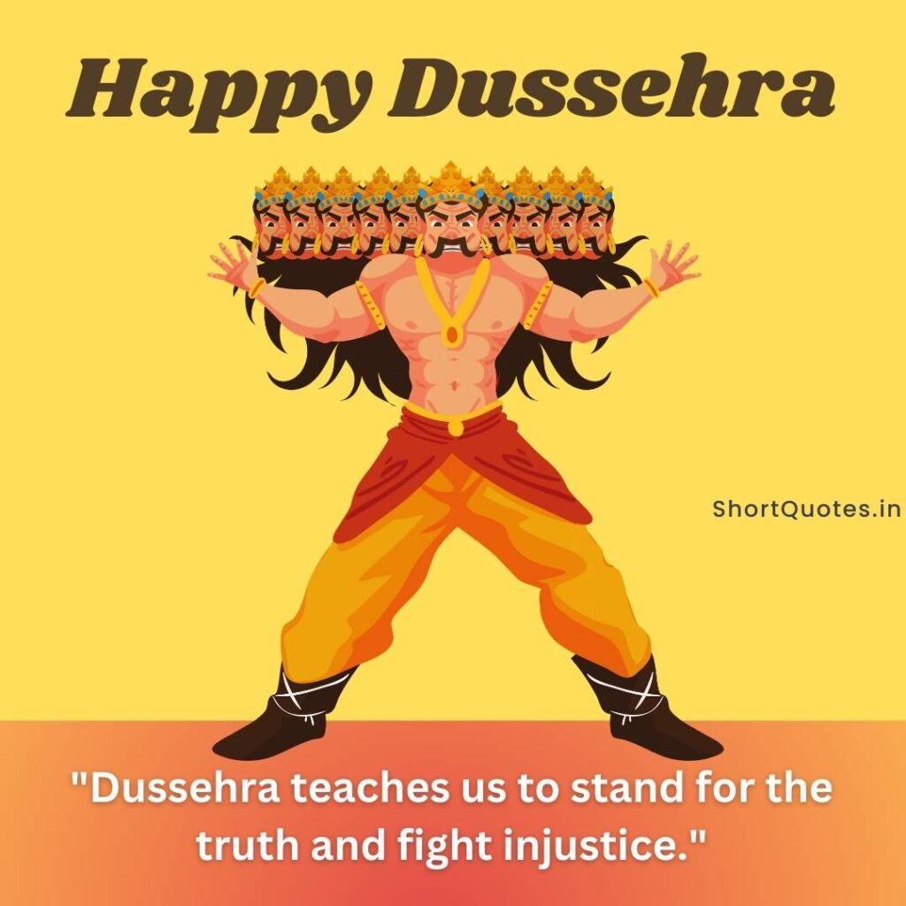 Dussehra Wishes Quotes in English