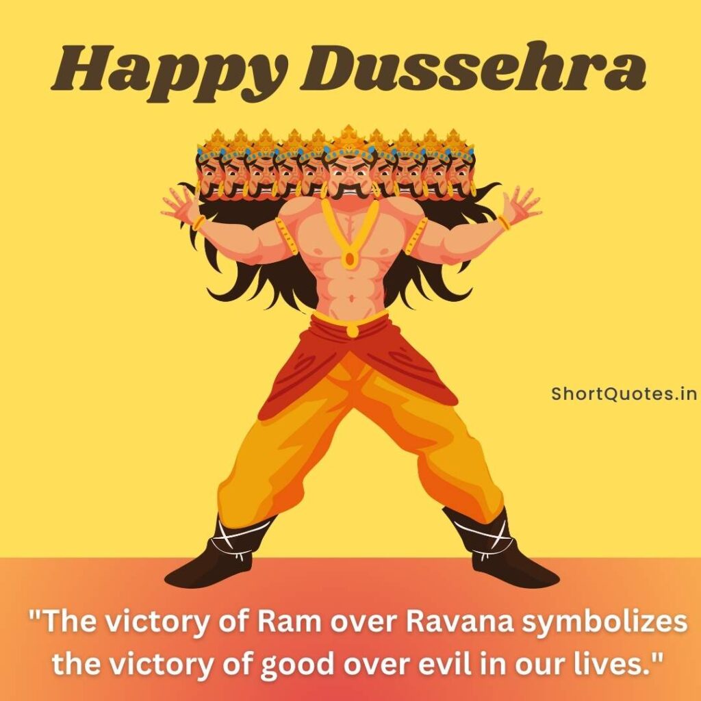 Dussehra Wishes Quotes in English