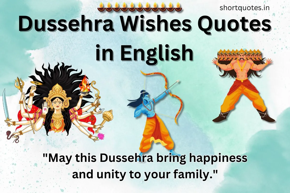 Dussehra Wishes Quotes in English