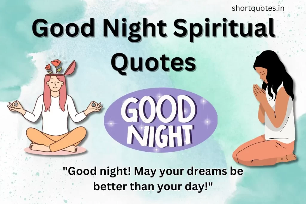 Good Night Spiritual Quotes