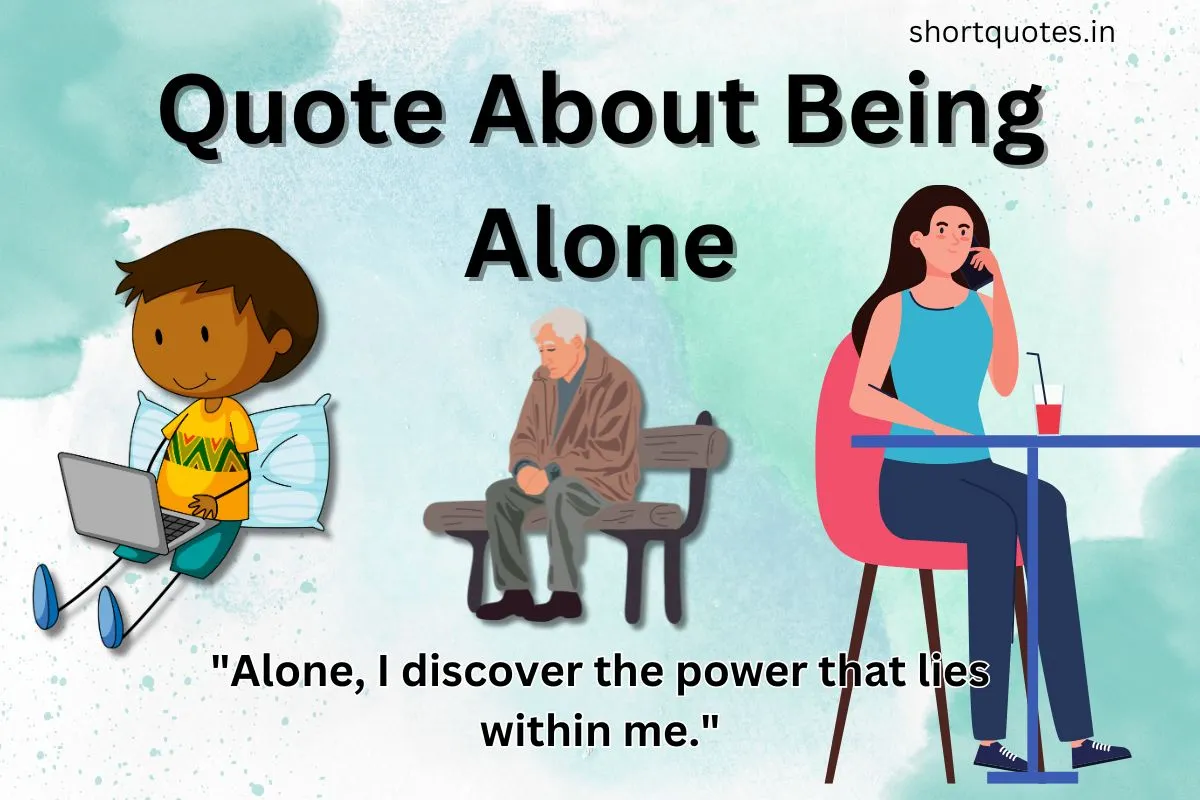 Quote About Being Alone