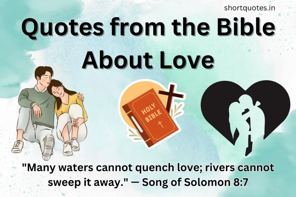 Quotes from the Bible About Love