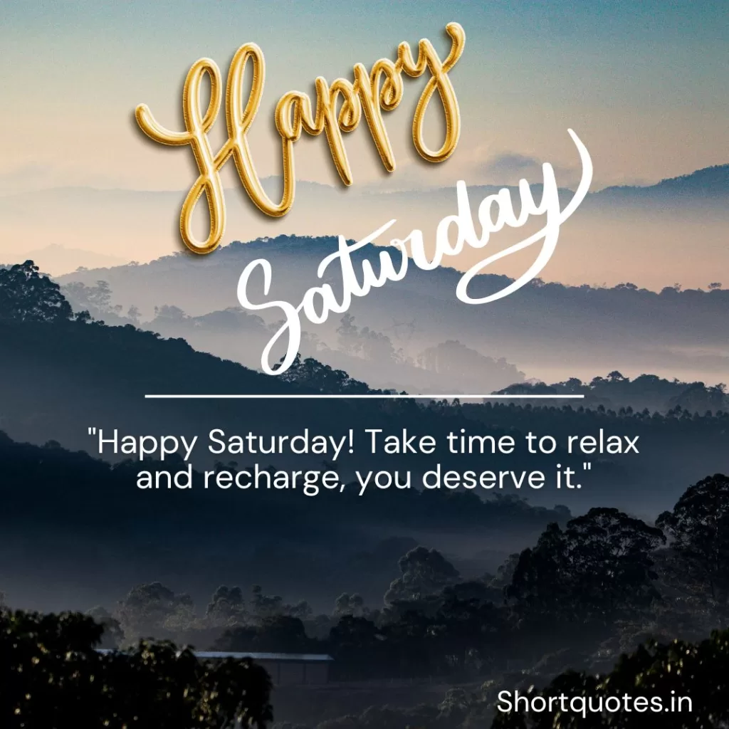 Happy Saturday Images and Quotes