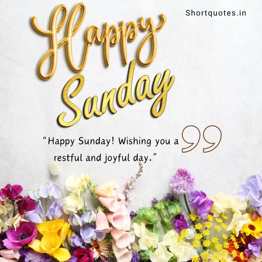 Happy Sunday Quotes 