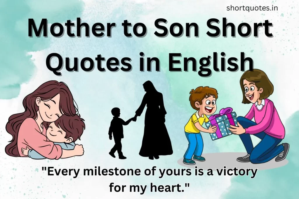 Mother to Son Short Quotes in English