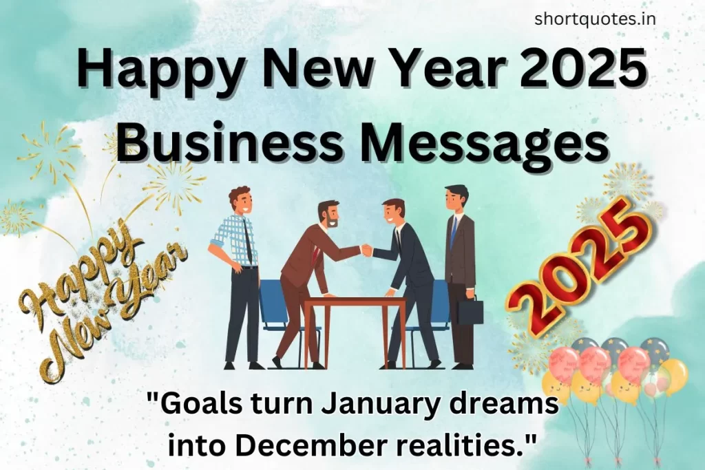 Happy New Year 2025 Business Messages