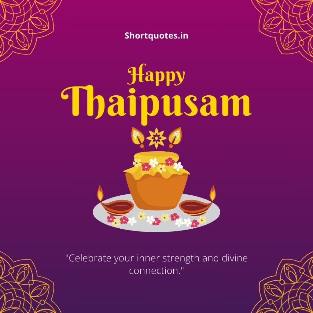 Happy Thaipusam Wishes Quotes